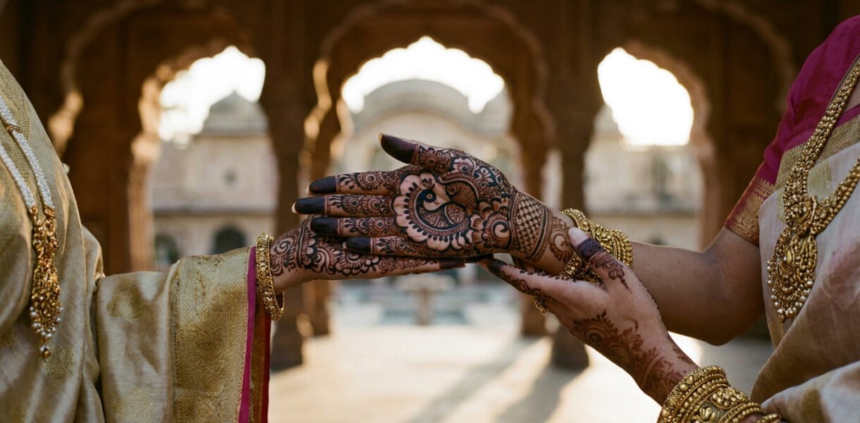 Royal Front Hand Mehndi Design Elegant and Beautiful Ideas