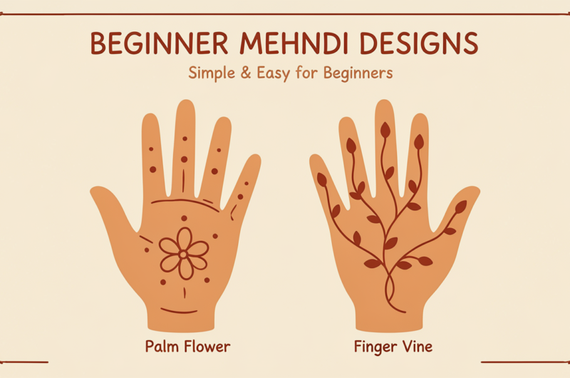 beginner cute simple mehndi designs for front hands