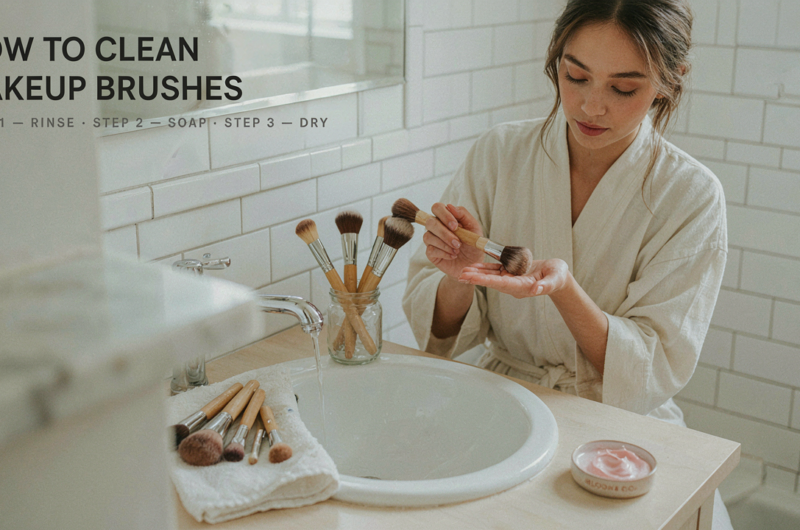 how to clean makeup brushes