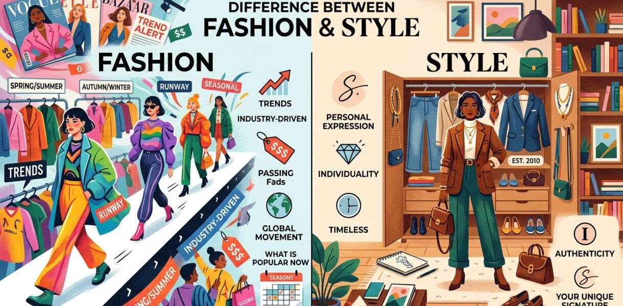 Difference Between Fashion and Style What Is the Difference