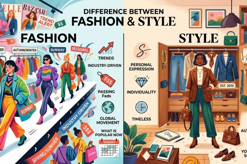Difference Between Fashion and Style What Is the Difference